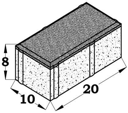 ADOQUIN BC 20X10X8 SALMON